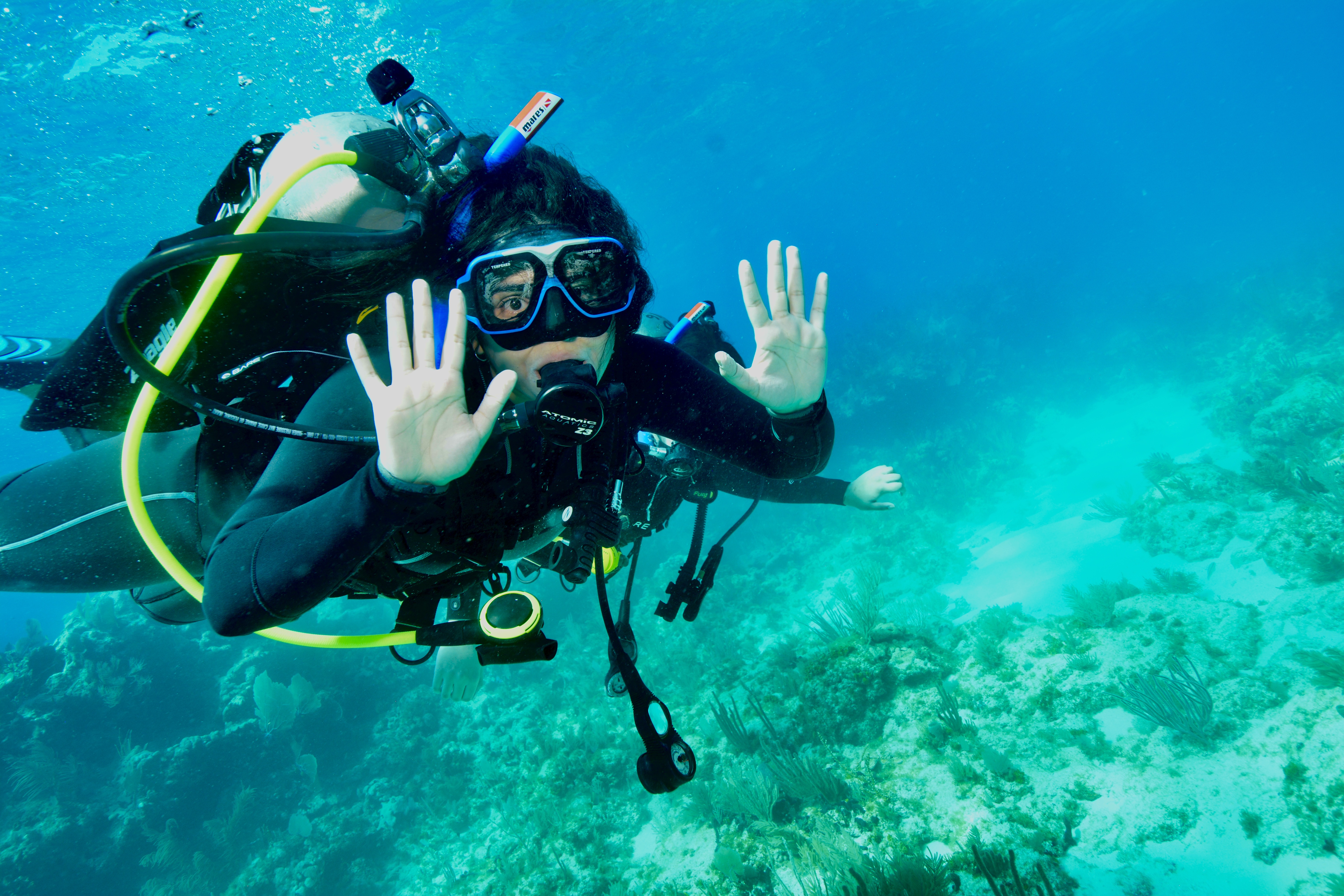 Scuba diving
